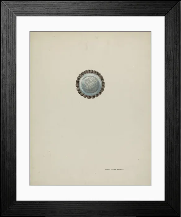 Framed Print : Concha, c. 1936. Creator: Eva Fox