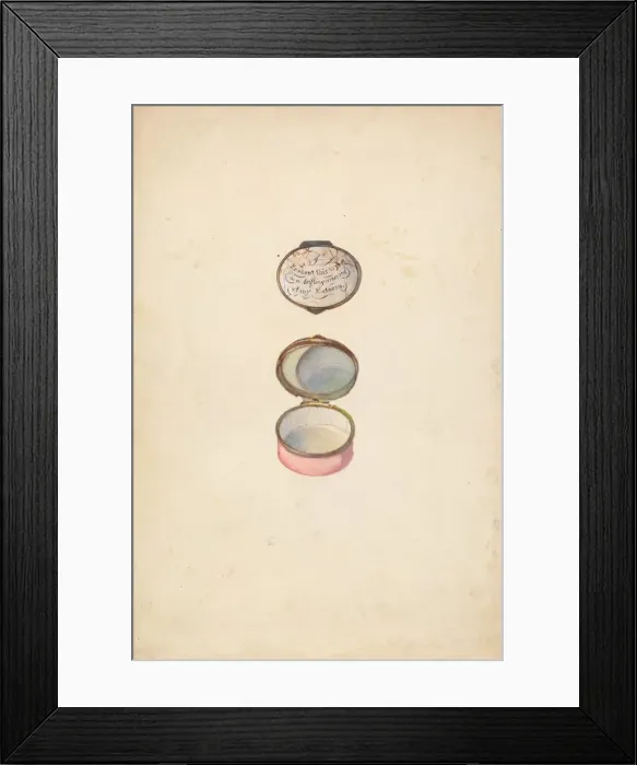 Framed Print : Epaulette Box, c. 1936. Creator: Cornelius Frazier Framed Print : Epaulette Box, c. 1936. Creator: Cornelius Frazier