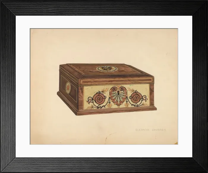 Framed Print : Jewel Box, 1935 / 1942. Creator: Eleanor Gausser Framed Print : Jewel Box, 1935 / 1942. Creator: Eleanor Gausser