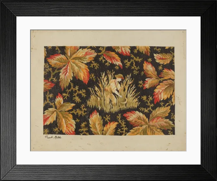 Framed Print : Tapestry, c. 1938. Creator: Pearl Gibbo Framed Print : Tapestry, c. 1938. Creator: Pearl Gibbo
