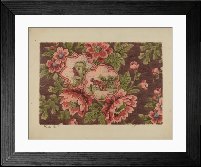 Framed Print : Tapestry, c. 1939. Creator: Pearl Gibbo Framed Print : Tapestry, c. 1939. Creator: Pearl Gibbo