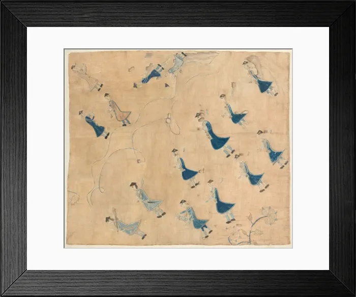Framed Print : Minute Men Valance, 1935 / 1942. Creator: Mina Greene Framed Print : Minute Men Valance, 1935 / 1942. Creator: Mina Greene