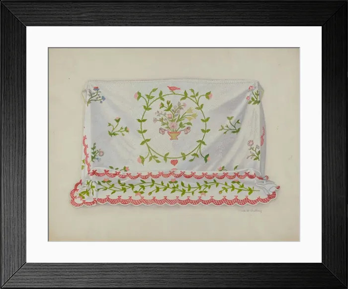Framed Print : Quilt, c. 1938. Creator: Frank Gutting Framed Print : Quilt, c. 1938. Creator: Frank Gutting
