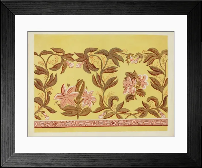 Framed Print : Wallpaper Border, 1935 / 1942. Creator: Lee Hager Framed Print : Wallpaper Border, 1935 / 1942. Creator: Lee Hager