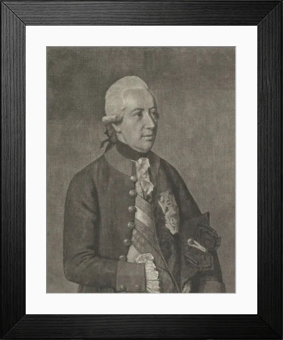 Framed Print : Joseph Second, ca. 1778-79. Creator: Jean-Etienne Liotard Framed Print : Joseph Second, ca. 1778-79. Creator: Jean-Etienne Liotard