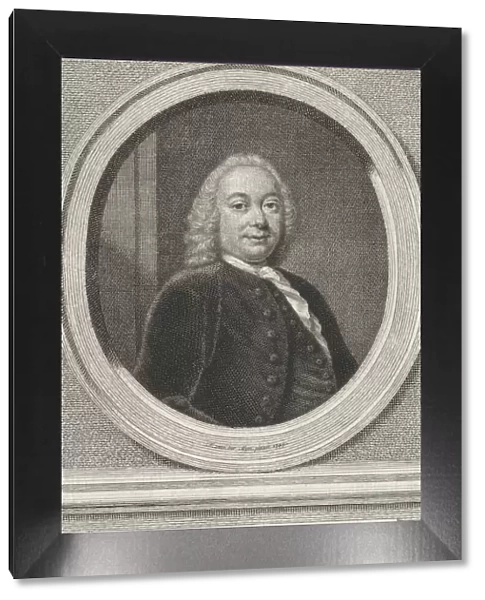 Jonas Witsen, Burgemeester der Stad Amsterdam, ca. 1749. Creator: Jacobus Houbraken