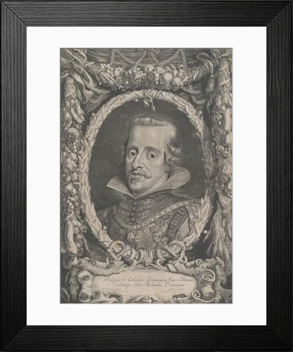Framed Print : Portrait of Philip IV, King of Spain, ca. 1615-57. Creators: Jacob Louys, Pieter Soutman Framed Print : Portrait of Philip IV, King of Spain, ca. 1615-57. Creators: Jacob Louys, Pieter Soutman