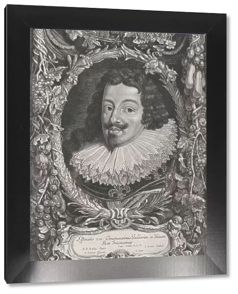 Portrait of Louis XIII, King of France, ca. 1650. Creators: Jacob Louys, Pieter Soutman
