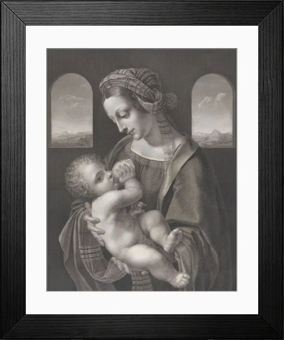 Framed Print : Virgin and Child, ca. 1830. Creator: Jacopo Bernardi Framed Print : Virgin and Child, ca. 1830. Creator: Jacopo Bernardi
