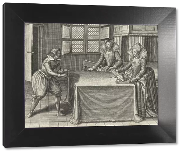 Enigmes Joyeuses pour les Bons Esprits, Plate 6, ca. 1615. Creators: Jan van Haelbeeck, Jean le Clerc