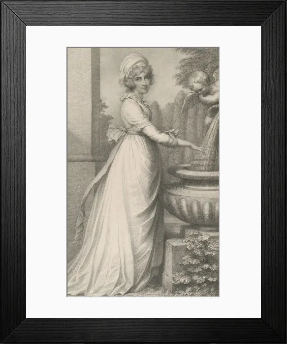 Framed Print : Mrs. Jackson, April 1, 1794. Creator: John Conde Framed Print : Mrs. Jackson, April 1, 1794. Creator: John Conde