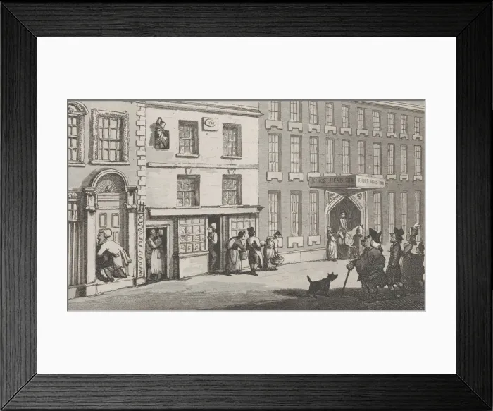 Framed Print : Coventry, from Remarks on a Tour to North and South Wales, in the year 1797, August 27, 1799. Creator: John Hill Framed Print : Coventry, from Remarks on a Tour to North and South Wales, in the year 1797, August 27, 1799. Creator: John Hill