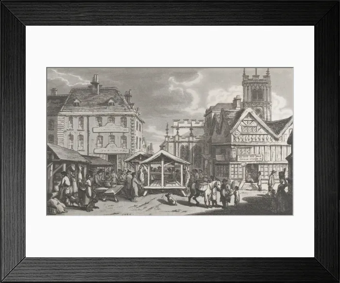 Framed Print : Woolverhampton, from Remarks on a Tour to North and South Wales, in the year 1797, August 26, 1799. Creator: John Hill Framed Print : Woolverhampton, from Remarks on a Tour to North and South Wales, in the year 1797, August 26, 1799. Creator: John Hill