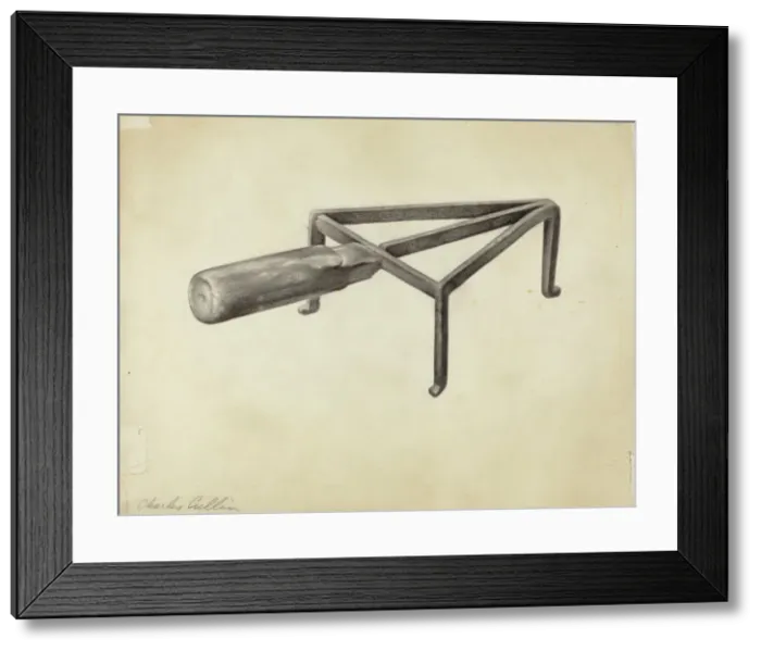 Framed Print : Trivet, 1935 / 1942. Creator: Charles Cullen Framed Print : Trivet, 1935 / 1942. Creator: Charles Cullen