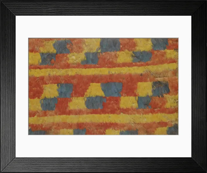Framed Print : Fragment (Possibly From a Tunic), Peru, 600 / 1532 A. D. Creator: Unknown Framed Print : Fragment (Possibly From a Tunic), Peru, 600 / 1532 A. D. Creator: Unknown