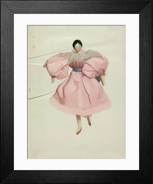 Framed Print : Doll, c. 1936. Creator: Kapousouz Framed Print : Doll, c. 1936. Creator: Kapousouz
