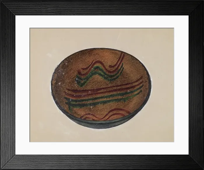 Framed Print : Pie Plate, c. 1936. Creators: Agnes Karlin, Mina Lowry Framed Print : Pie Plate, c. 1936. Creators: Agnes Karlin, Mina Lowry
