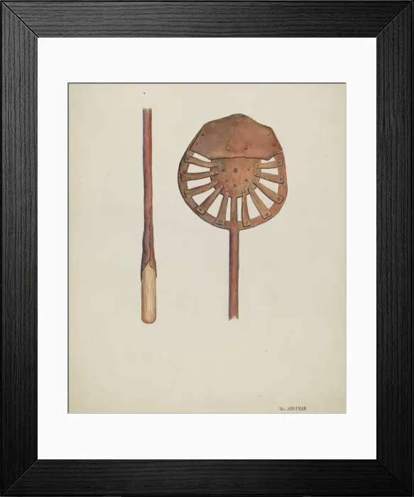 Framed Print : Candle Maker, 1935 / 1942. Creator: William Hoffman Framed Print : Candle Maker, 1935 / 1942. Creator: William Hoffman