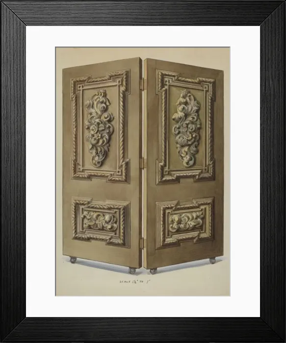 Framed Print : Doors, c. 1936. Creator: Alfred Koehn Framed Print : Doors, c. 1936. Creator: Alfred Koehn