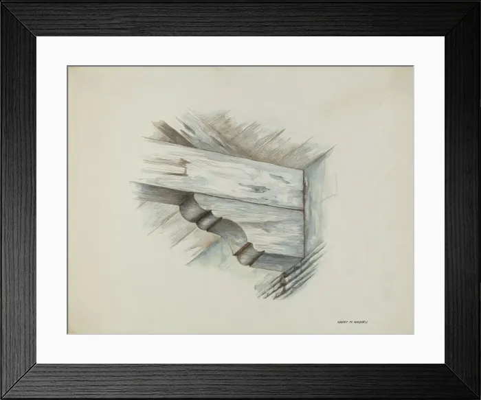 Framed Print : Corbel, 1939. Creator: Harry Mann Waddell Framed Print : Corbel, 1939. Creator: Harry Mann Waddell