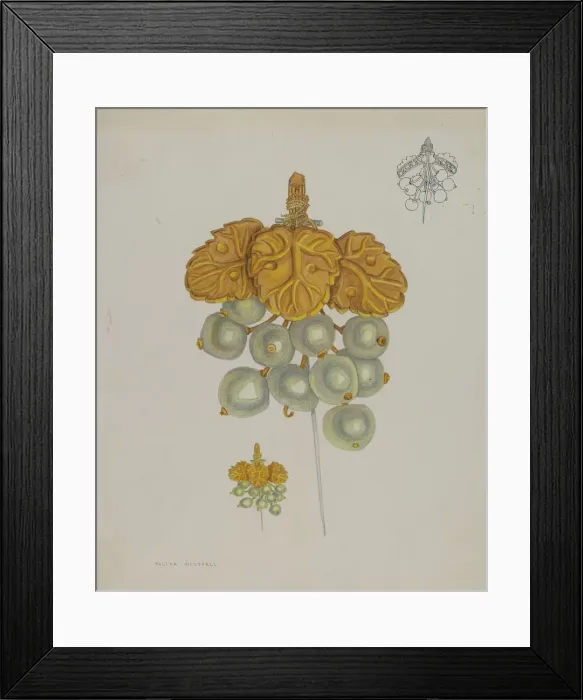 Framed Print : Pearl Pin, 1935  /  1942. Creator: Tulita Westfall