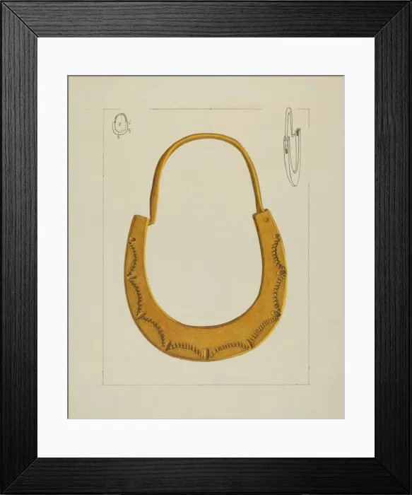 Framed Print : Babys Earring, c. 1937. Creator: Tulita Westfall Framed Print : Babys Earring, c. 1937. Creator: Tulita Westfall