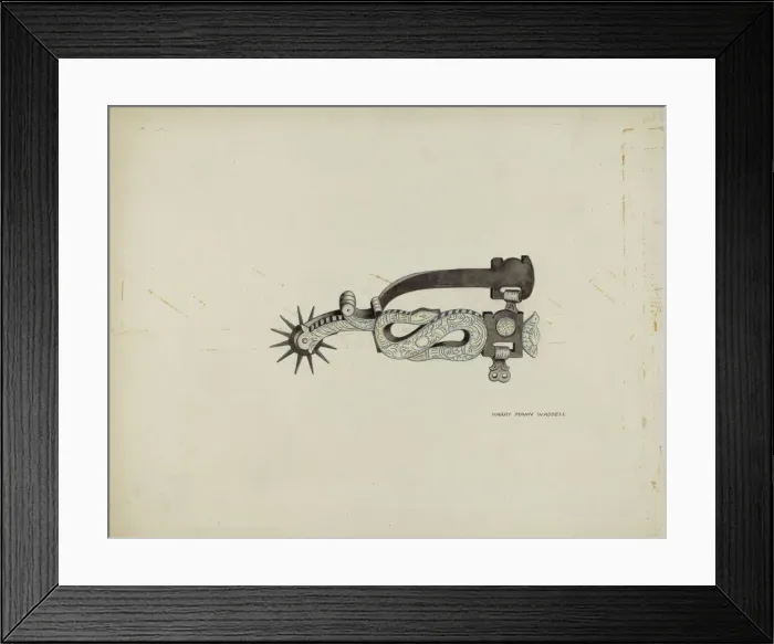 Framed Print : Spur, c. 1936. Creators: Harry Mann Waddell, Eva Fox Framed Print : Spur, c. 1936. Creators: Harry Mann Waddell, Eva Fox