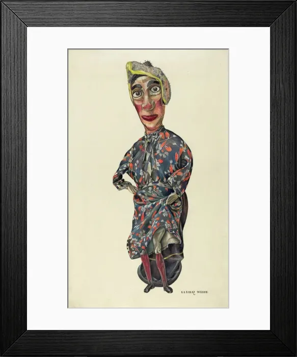 Framed Print : Punchs Sweatheart, c. 1938. Creator: Elmer Weise Framed Print : Punchs Sweatheart, c. 1938. Creator: Elmer Weise