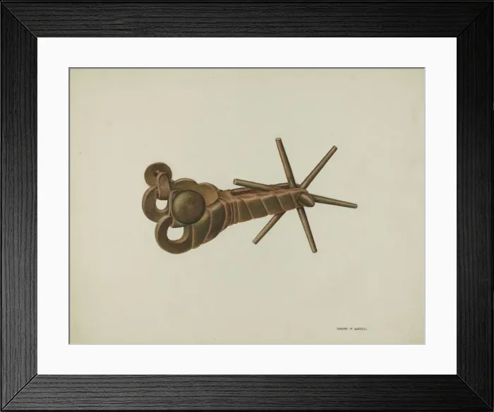 Framed Print : Spur, c. 1940. Creator: Harry Mann Waddell Framed Print : Spur, c. 1940. Creator: Harry Mann Waddell