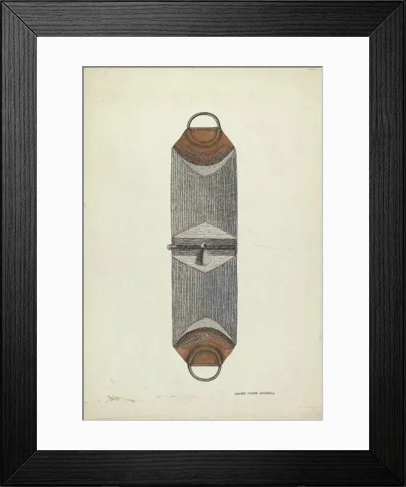 Framed Print : Horse Hair Cinch, c. 1936. Creator: Harry Mann Waddell Framed Print : Horse Hair Cinch, c. 1936. Creator: Harry Mann Waddell