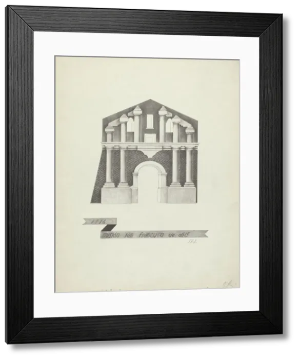 Framed Print : Mision San Francisco de Asis. Creator: James Jones Framed Print : Mision San Francisco de Asis. Creator: James Jones