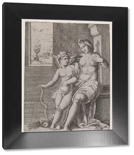 Venus and Eros, ca. 1514-36. ca. 1514-36. Creator: Anon