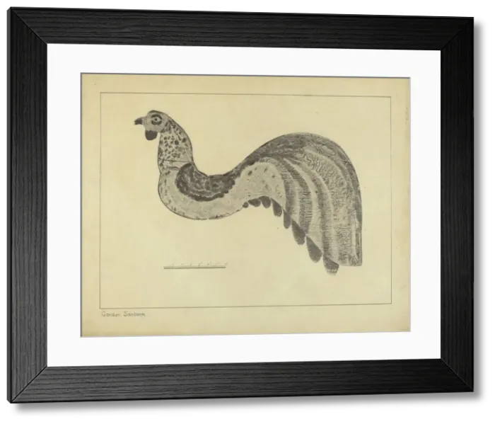 Framed Print : Weather Vane, 1935 / 1942. Creator: Gordon Sanborn Framed Print : Weather Vane, 1935 / 1942. Creator: Gordon Sanborn