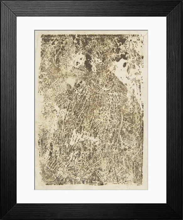 Framed Print : St. Margaret (Schr. 2846), 15th century. 15th century. Creator: Anon