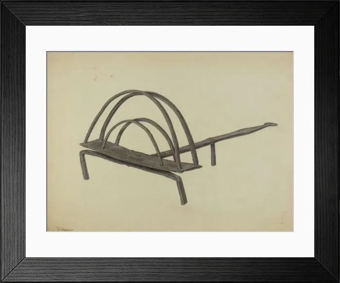 Framed Print : Toast Rack, c. 1939. Creator: Gordon Sanborn Framed Print : Toast Rack, c. 1939. Creator: Gordon Sanborn
