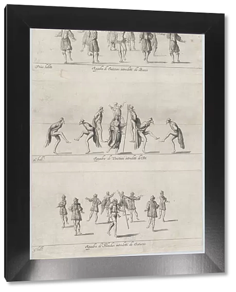 Nations of Europe ballets, 17th century. 17th century. Creator: Anon