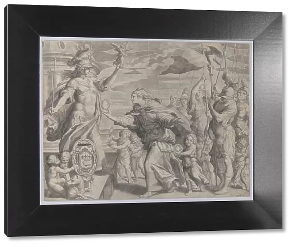 Allegory relating to the Pamphili family, ca. 1610-62. Creator: Johann Friedrich Greuter