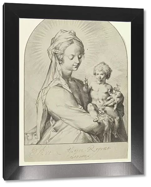 Madonna and Child, ca. 1593. Creator: Jan Muller