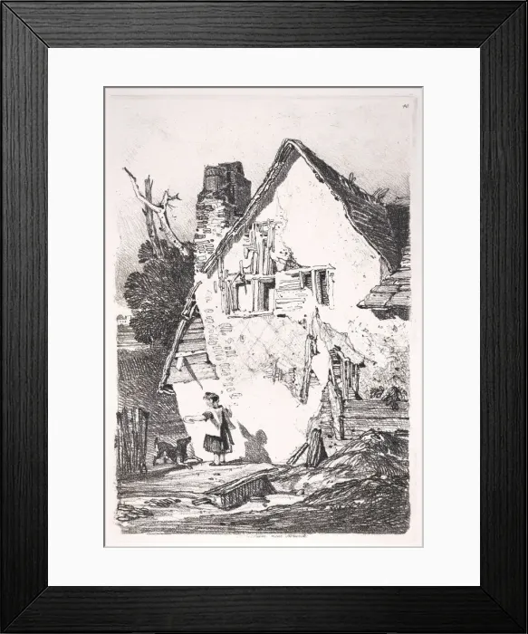 Framed Print : Lakenham, Near Norwich, 1838 Creator: John Sell Cotman Framed Print : Lakenham, Near Norwich, 1838 Creator: John Sell Cotman