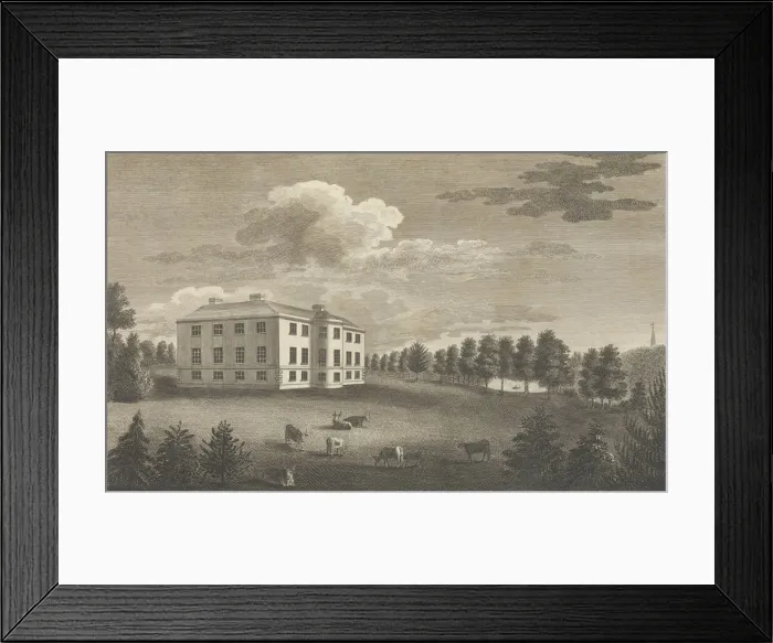 Framed Print : Beckenham Place in the County of Kent, 1778. Creator: John Bayly Framed Print : Beckenham Place in the County of Kent, 1778. Creator: John Bayly