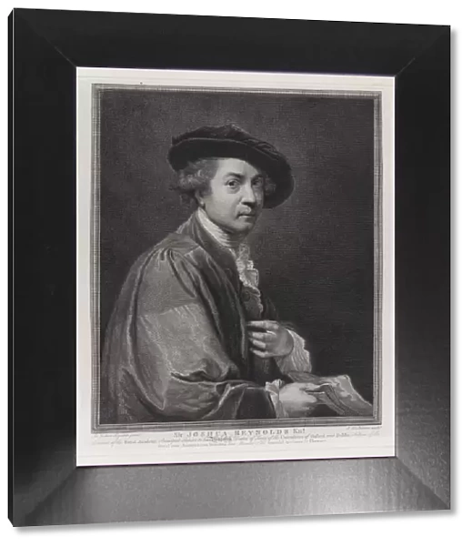 Sir Joshua Reynolds, 1784. Creator: John Keyse Sherwin