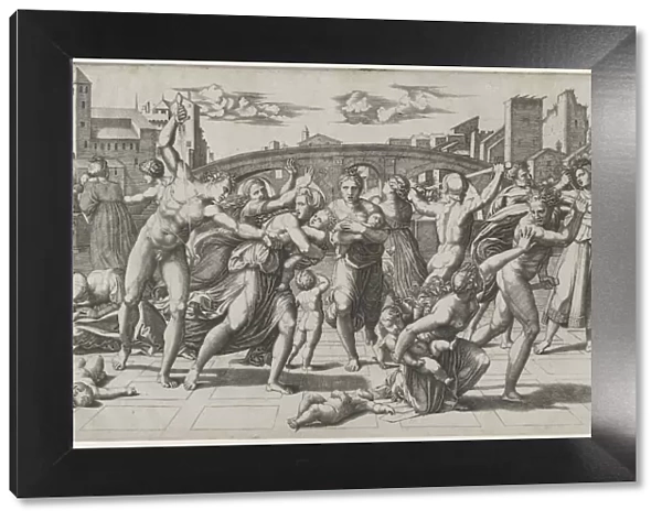 The Massacre of the Innocents, ca. 1512-13. Creator: Marcantonio Raimondi