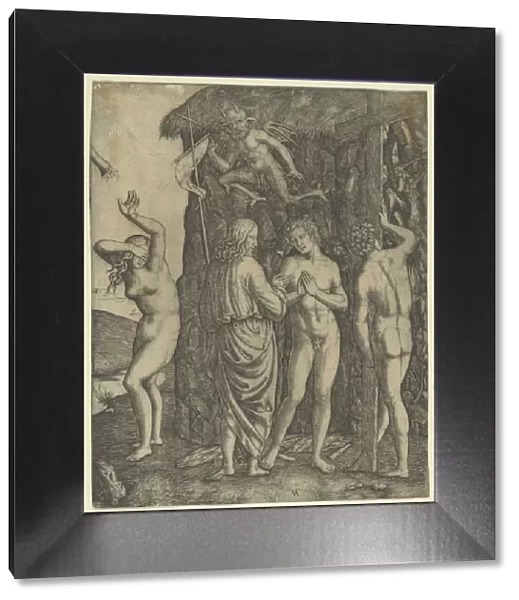 Christ in Limbo with Adam and Eve, ca. 1500-1534. Creator: Marcantonio Raimondi