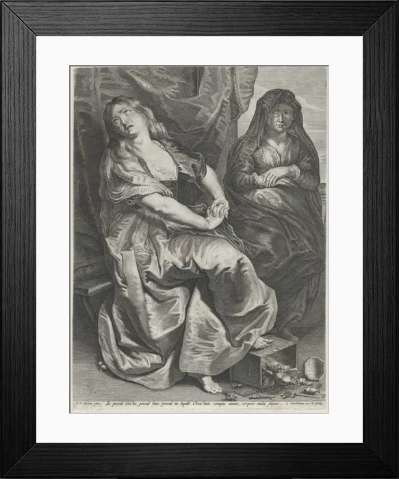 Framed Print : St. Mary Magdalen Trampling Her Valuables, 1622-23 Creator: Lucas Vorsterman Framed Print : St. Mary Magdalen Trampling Her Valuables, 1622-23 Creator: Lucas Vorsterman