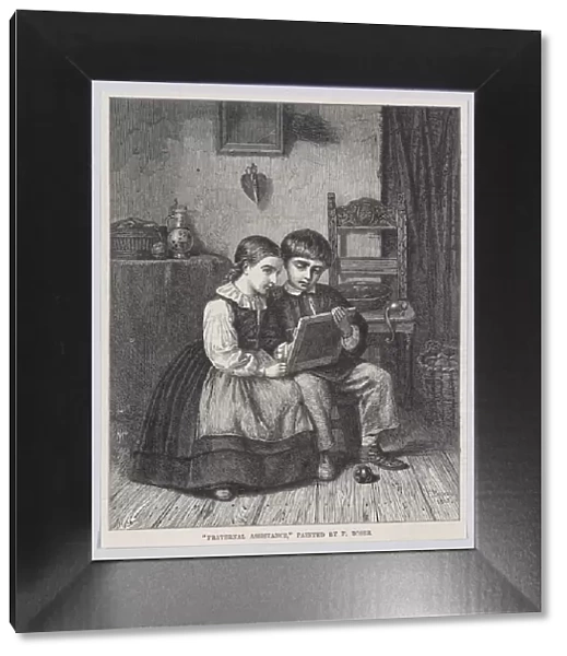 Fraternal Assistance, from 'Illustrated London News', August 19, 1865. Creator: Mason Jackson