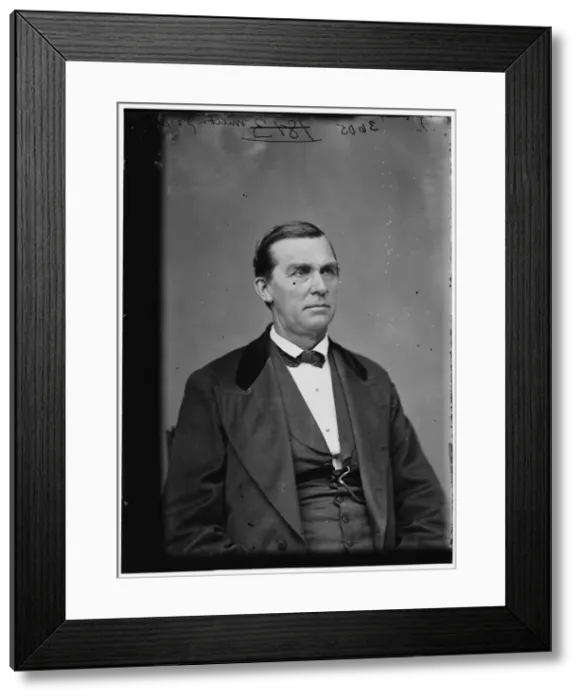 Framed Print : Milton J. Durham of Kentucky, between 1870 and 1880. Creator: Unknown Framed Print : Milton J. Durham of Kentucky, between 1870 and 1880. Creator: Unknown