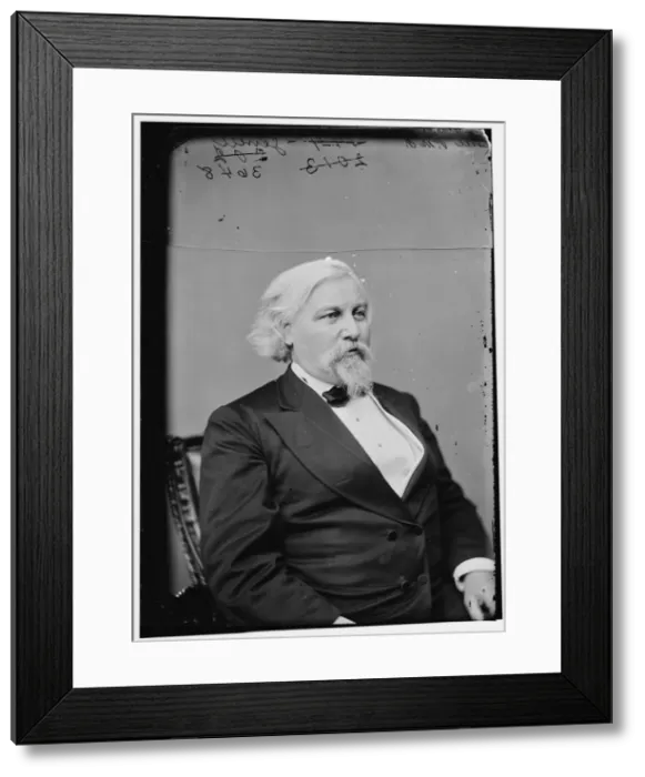 Framed Print : Marshall Jewell, Post-Master General, between 1870 and 1880. Creator: Unknown
