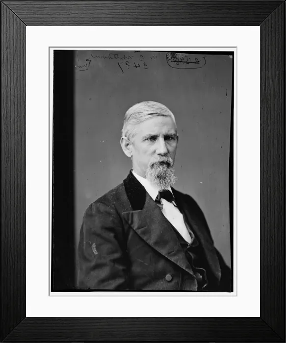 Framed Print : Washington Curran Whitthorne of Tennessee, between 1870 and 1880. Creator: Unknown Framed Print : Washington Curran Whitthorne of Tennessee, between 1870 and 1880. Creator: Unknown