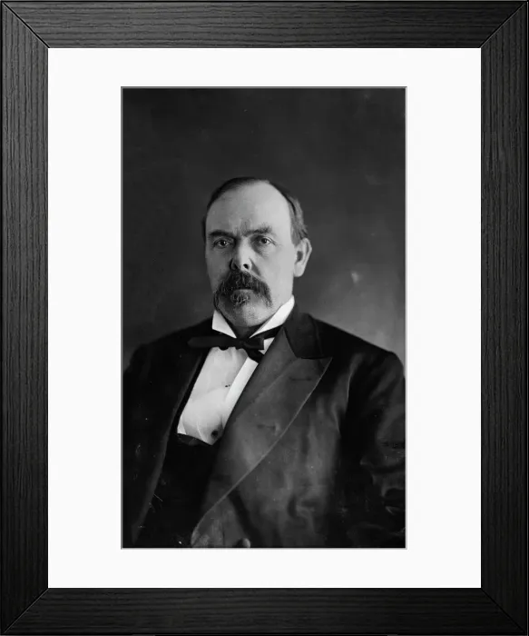 Framed Print : Oliver Hazard Perry T. Morton of Indiana, between 1870 and 1880. Creator: Mathew Brady Framed Print : Oliver Hazard Perry T. Morton of Indiana, between 1870 and 1880. Creator: Mathew Brady
