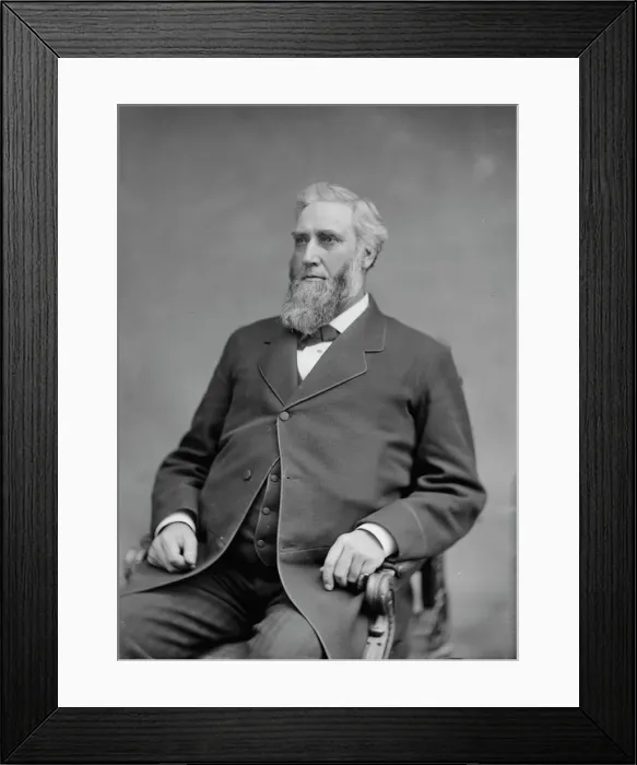 Framed Print : N. G. Ordway, Brady orig. between 1870 and 1880. Creator: Mathew Brady Framed Print : N. G. Ordway, Brady orig. between 1870 and 1880. Creator: Mathew Brady